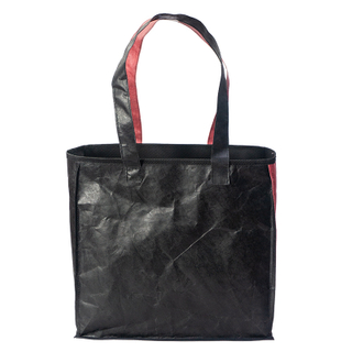 $2 for a sample inner material non woven fabric waterproof breathable two color stotching tyvek tote bag