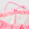$1 for sample Eco-friendly lightweight pink drawstring shopping tote bag