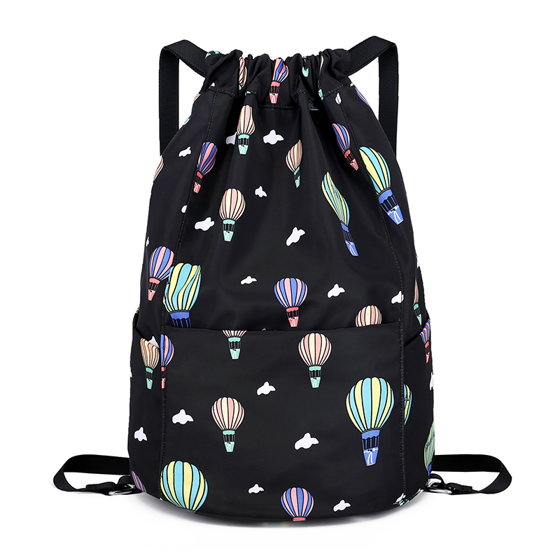 China factory fashion design polyester drawstring backpack with good price