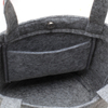 Lovely environmental protection cylindrical felt tote bag wholesale