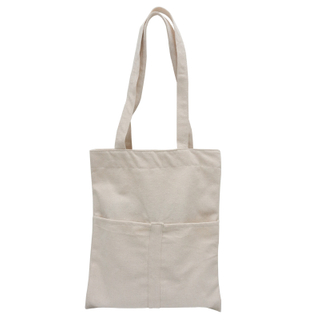 Blank logo factory custom fast delivery no printing standard cotton canvas tote shopping bag from China Supplier
