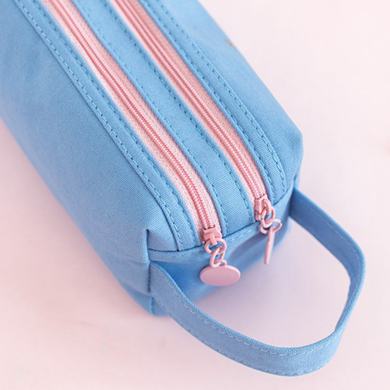 More styles large-capacity pencil case simple ins creative pencil bag stationery pencil case