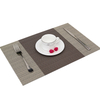 4 piece Japanese style cloth Western food pad Nordic table mat insulation anti hot pot pad bowl mat household PVC