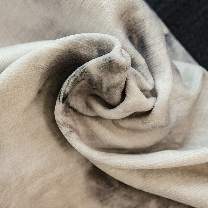 High quality reusable chenille solid color stitching waterproof anti scalding ins rectangular tablecloth