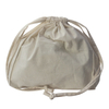 Simple blank light and breathable bulk wholesale cotton gift drawstring bag