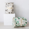 Household room cleaning clothes storage natural eco friendly breathable logo custom printing laundry basket