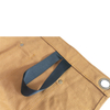Factory wholesale low price strong wear resistant canvas work apron with multifunction pockets