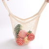 Low price promotion 2-piece set cotton mesh bag cotton mesh produce bag reusable organic cotton mesh bag cotton mesh bag set