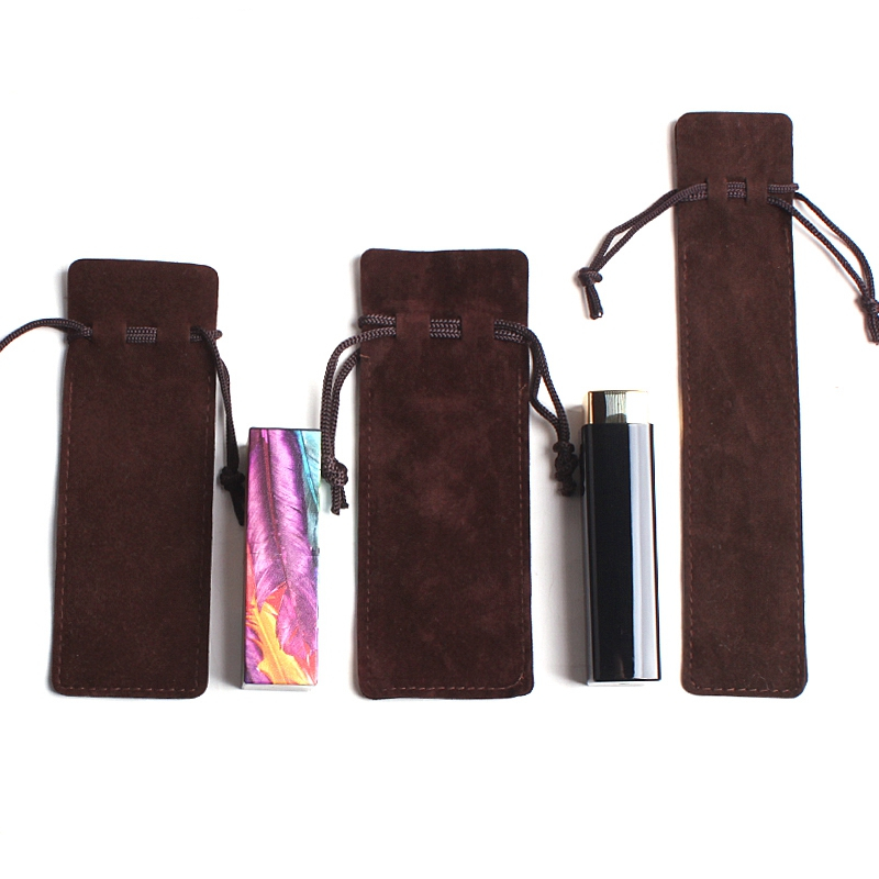 Lipstick storage bag dust-proof eyebrow pencil perfume jewelry velvet gift bag for ladies