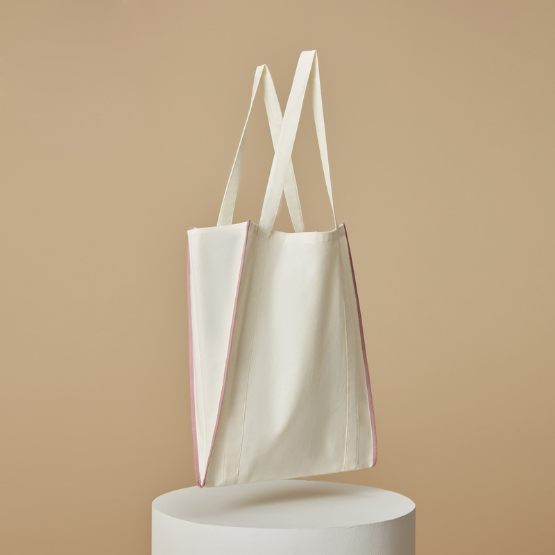 Simple new style fashion blank 100% cotton canvas tote shopping bag with logo printing custom