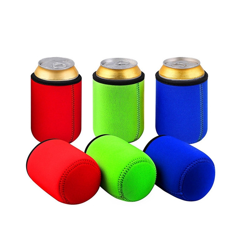 Portable outdoor practical Beer Cola Cans bottle insulation bag diving material cup cooler cover