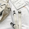 Ins cartoon cute illustration shoulder canvas bag student shopping bag messenger bag for women