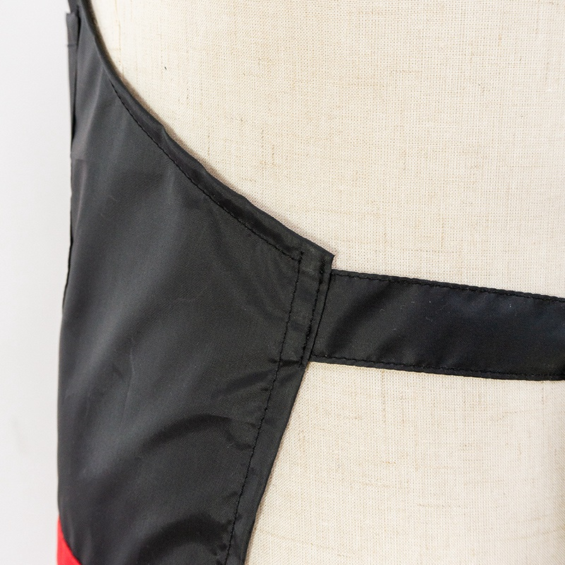 Customized personality household lightweight hooded polyester taffeta apron