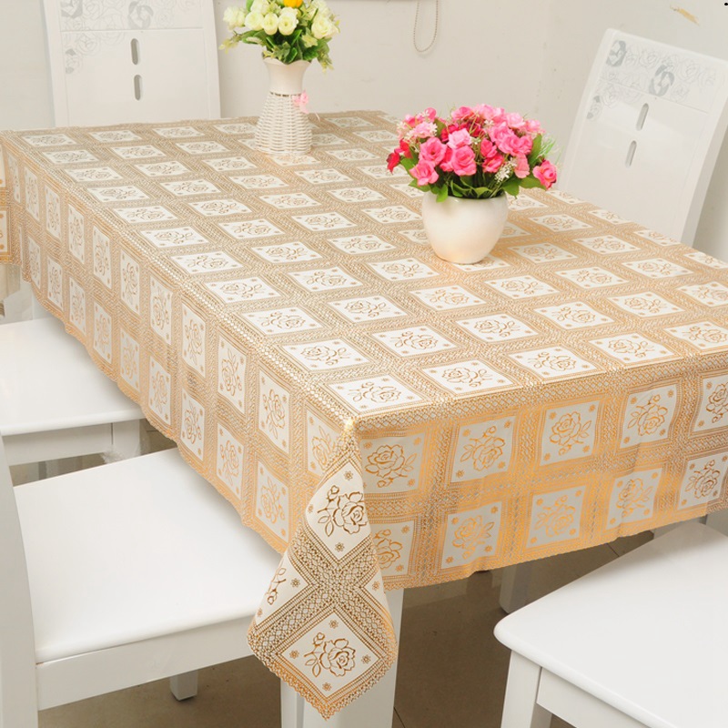 Waterproof oilproof PVC tablecloth custom wholesale