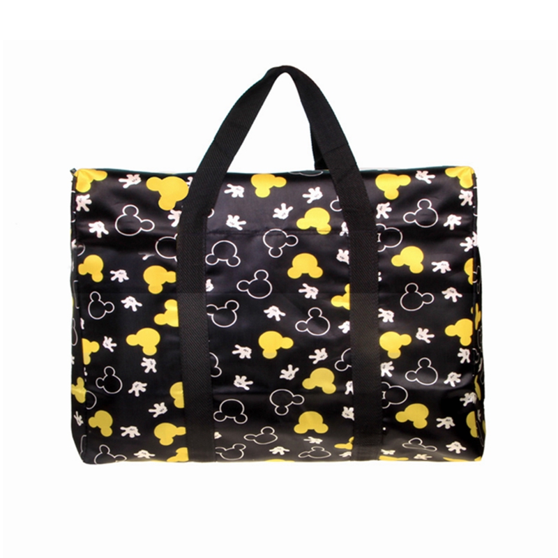 Wholesale cheap extra large custom printed waterproof Oxford cloth package travel duffel bag