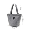 Lovely environmental protection cylindrical felt tote bag wholesale