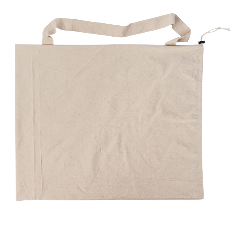 Extra large eco friendly strong and durable cotton drawstring gift bag with logo custom