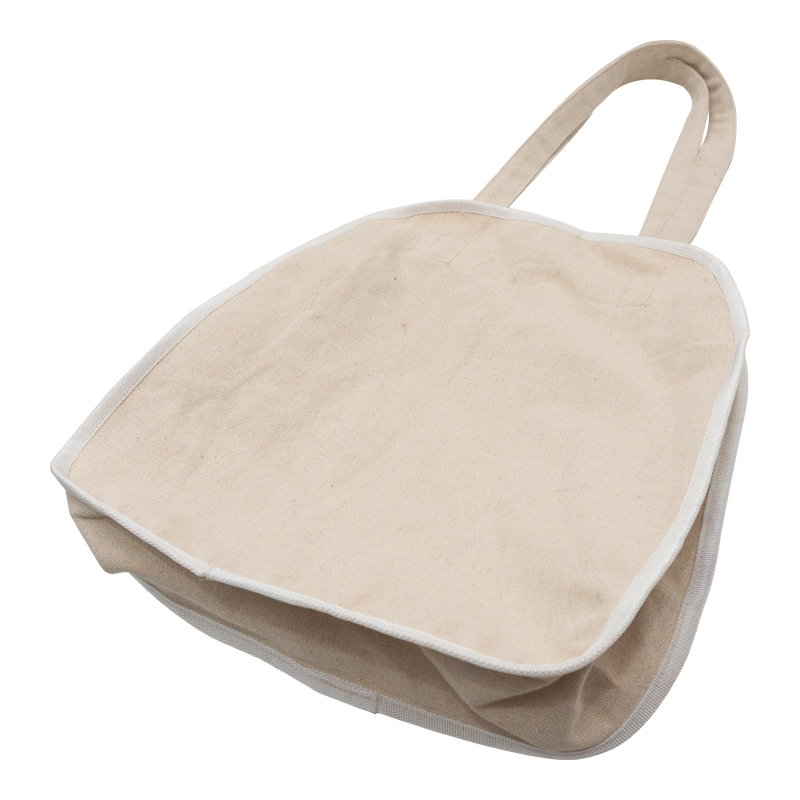 Factory stocks low price promotional natural white 8oz canvas shopping bag for women