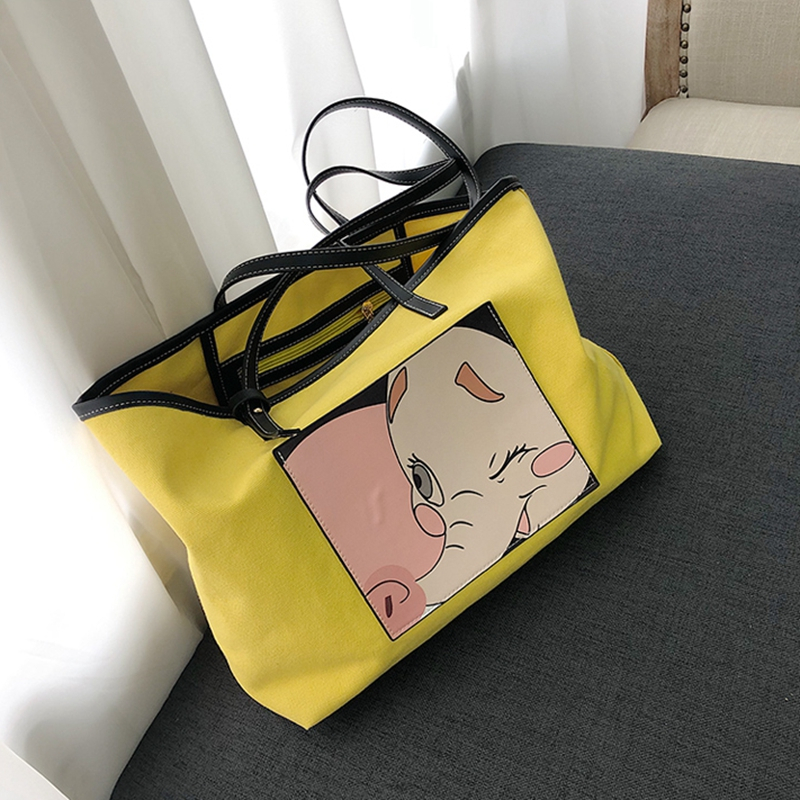 New women's bag Korean casual handbag fashion canvas bag shoulder Messenger bag large capacity travel bag