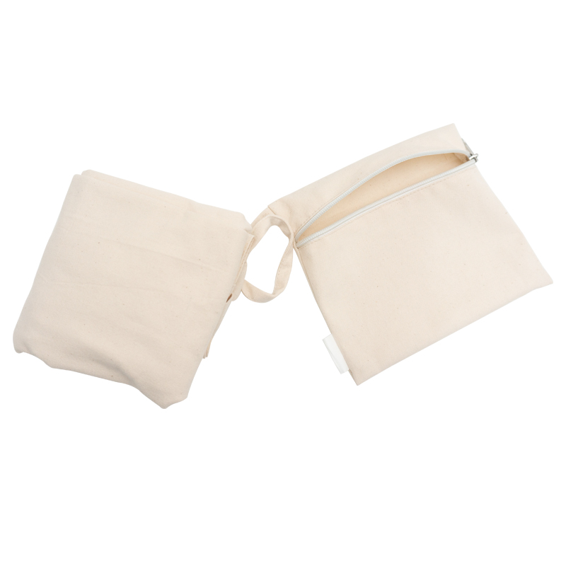 Outdoor travel supermarket shopping large capacity collapsible canvas storage bag