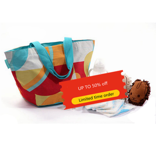 UP TO 50% OFF Discount promotional large capacity strong eco friendly oxford cloth tote shopping zipper bag