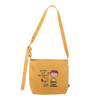  2019 new simple children's fun canvas small Messenger bag adjustable shoulder strap shoulder bag