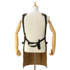 New Design polyester cotton shoulder pad multi-pocket storage tool outdoor waxed canvas apron