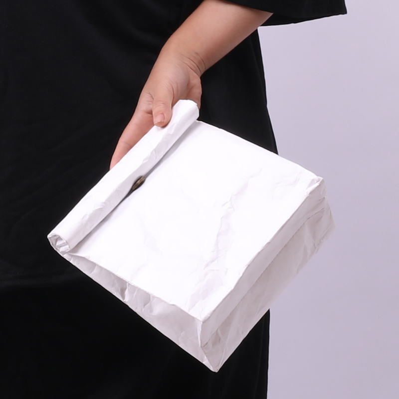 Original ins environmental protection and waterproof tyvek bag ultra-light and simple style tyvek hand bag