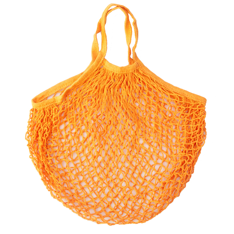 Korea ins portable woven eco friendly lightweight load bearing 3kg cotton mesh bag custom
