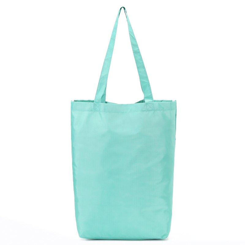 Thick and durable waterproof printing foldable fashion shoulder supermarket shopping bag