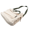 New Korean version thick strong simple fashion leisure cotton canvas messenger bag
