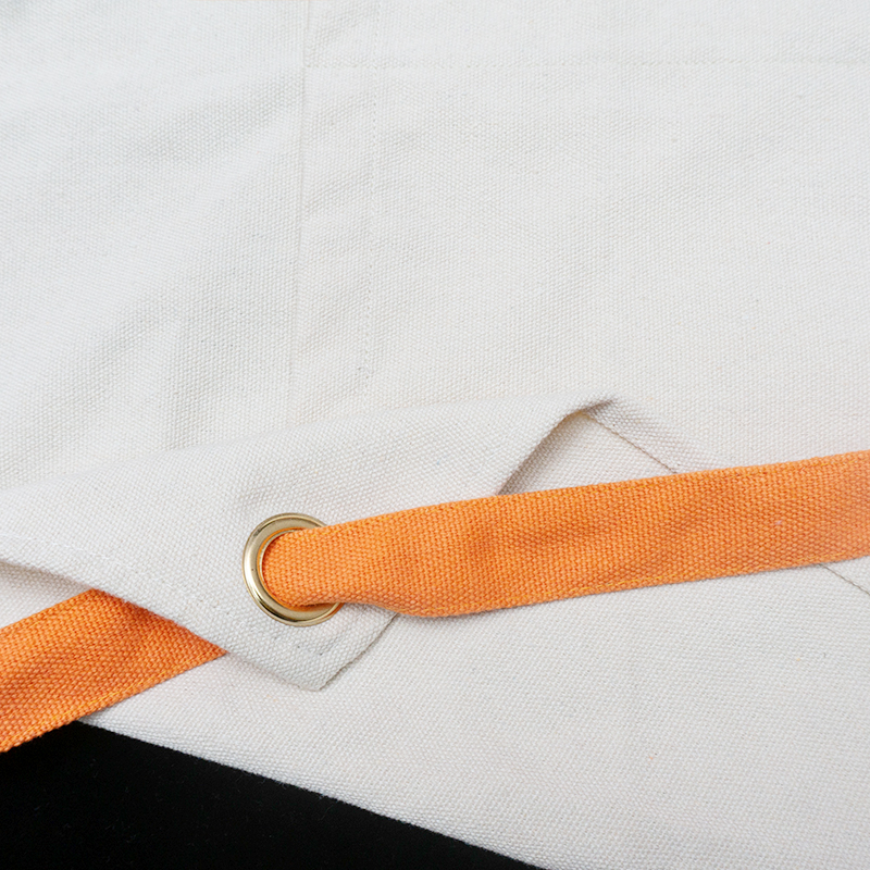 Factory bulk custom eco friendly wear resistant fabric cotton canvas apron