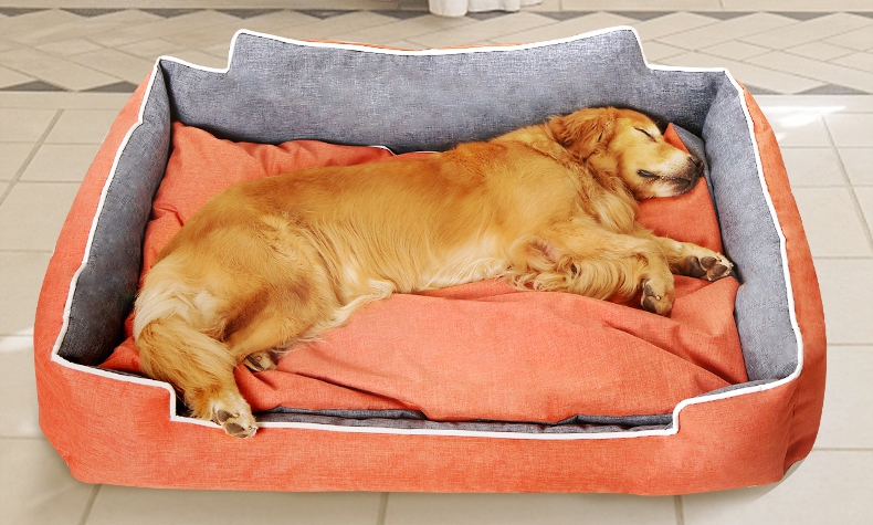 Pet supplies kennel winter warm washable small dog medium and large dog general use doghouse