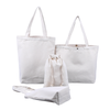 Hand-painted DIY blank solid color desinger canvas tote bag with logo custom
