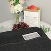 Hang-neck adjustable denim canvas apron with two pockets design