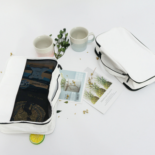 New material eco friendly tyvek breathable waterproof travel zipper bag underwear or toiletry storage