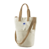 One-shoulder ins large capacity Korean fashion simple student bucket bag canvas messenger bag with adjustable strap