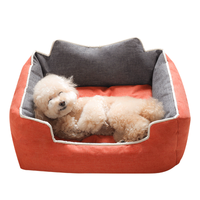 Pet supplies kennel winter warm washable small dog medium and large dog general use doghouse