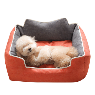 Pet supplies kennel winter warm washable small dog medium and large dog general use doghouse