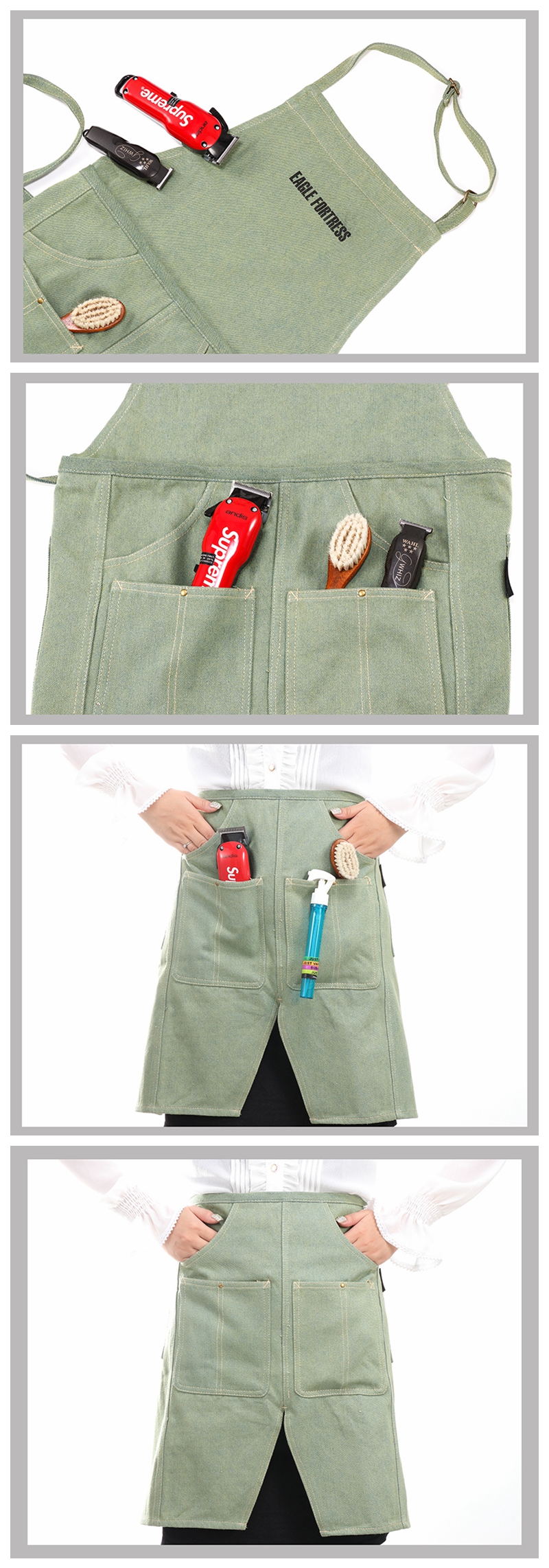 hair salon hairdresser apron (6)