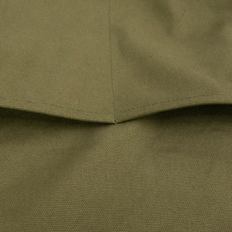 Thickened 16oz Army Green Casual Canvas Tote Long Crossbody Bag Ladies Shopping Bag