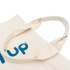 Logo custom 12 oz thick pure cotton white canvas tote bag from China Supplier