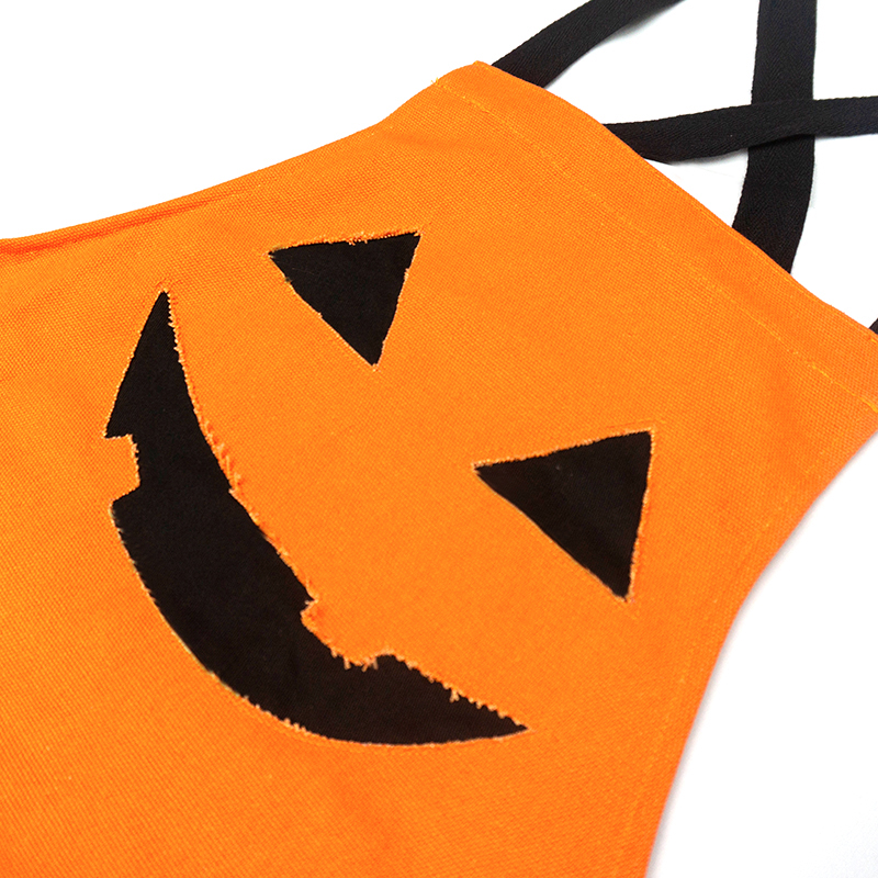 Creative cartoon high quality 16oz thick wearable durable washable canvas apron