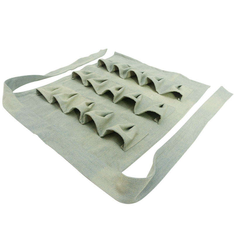 Men and Women Farm Egg Gathering and Collecting 100% Cotton Denim Chicken Egg Apron with 15 Separate pocket