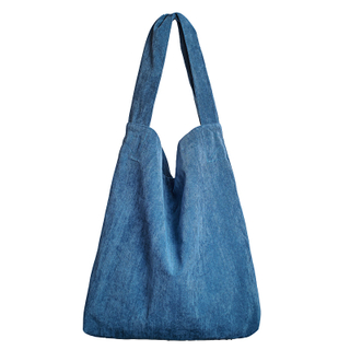 Original retro art leisure simple large capacity cotton linen bag