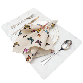 Full printing cartoon pattern soft and comfortable pure cotton napkin for children
