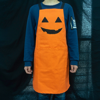 Creative cartoon high quality 16oz thick wearable durable washable canvas apron