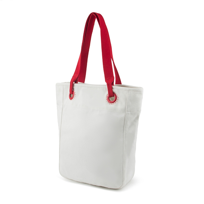 Fashion new style thick 12oz polyester cotton canvas tote shopping bag for wholesale