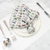Factory bulk wholesale fashion eco friendly cute 100% cotton dinner napkin for home and banquet
