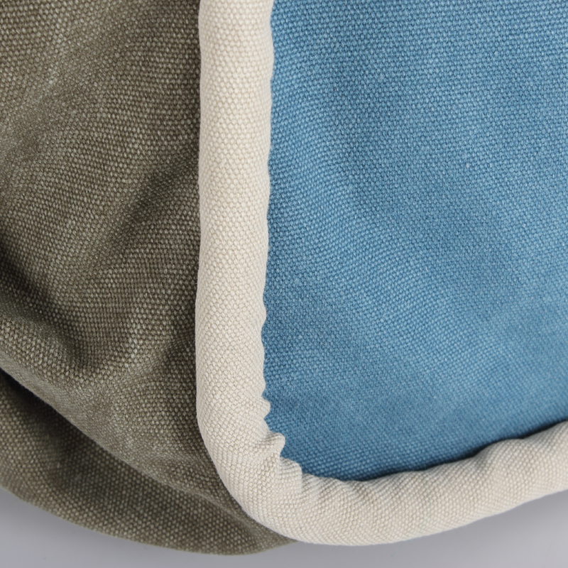 Retro portable fashion large capacity waxed canvas diagonal bag women's shoulder travel bag